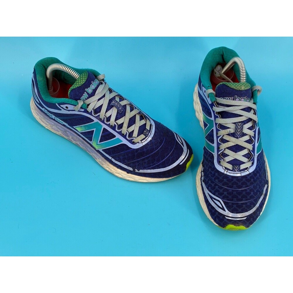 New Balance Fresh Foam Boracay V2 Womens Size 9 Blue Green Running Shoes 980